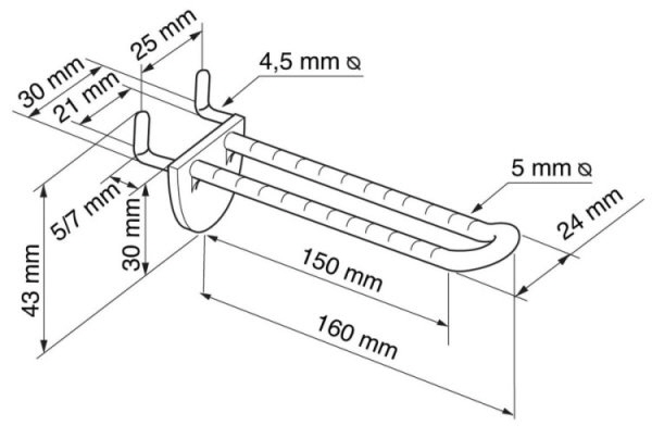 112542_Lochwandhaken Plastik